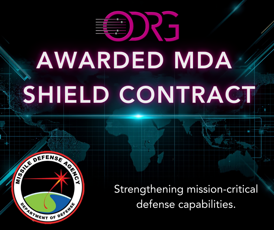 ODRG Awarded MDA Shield Contract